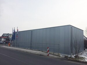 Reifenlagercontainer für Siebert Reifen & Felgenhandel von Circle Hallensysteme Reifenlagercontainer für Siebert Reifen & Felgenhandel von Circle Hallensysteme
